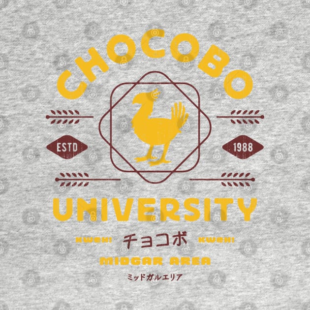 Chocobo University Crest by Lagelantee